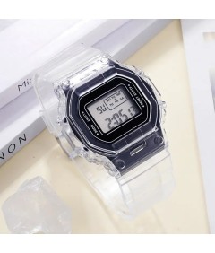 Retro zegarek LED unisex ⌚ stylowy, lekki i wygodny na co dzień!