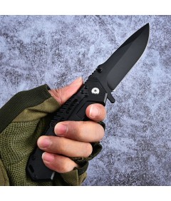 Składany nóż survivalowy 15,5 cm – outdoor, bushcraft, taktyczny 🔪