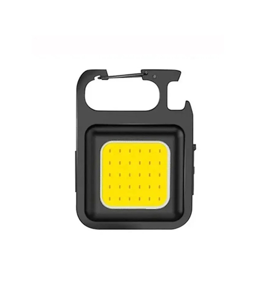 🔦 Mini latarka COB z brelokiem – kompaktowa, super jasna i zawsze gotowa do działania!
