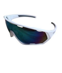 Okulary UVEX UV400 białe – sportowa ochrona UV i wygoda