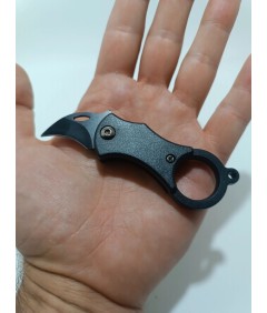 Mini nóż cleaver składany z łańcuszkiem – EDC i outdoor
