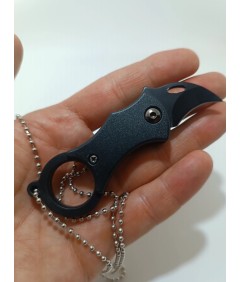 Mini nóż cleaver składany z łańcuszkiem – EDC i outdoor