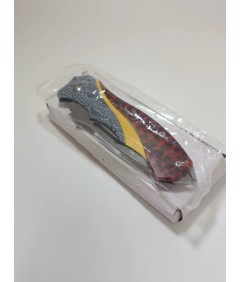 Nóż składany 16 cm kolorowy | Outdoor, EDC, stal nierdzewna