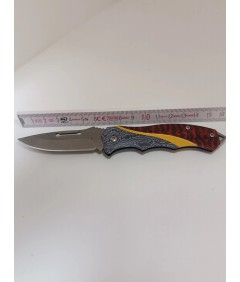 Nóż składany 16 cm kolorowy | Outdoor, EDC, stal nierdzewna
