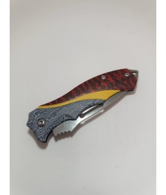 Nóż składany 16 cm kolorowy | Outdoor, EDC, stal nierdzewna