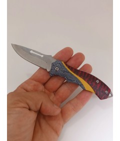 Nóż składany 16 cm kolorowy | Outdoor, EDC, stal nierdzewna