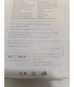 Redmi Buds Białe – Bluetooth 5.0, Mikrofon, Etui, HiFi Bass