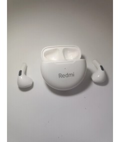 Redmi Buds Białe – Bluetooth 5.0, Mikrofon, Etui, HiFi Bass