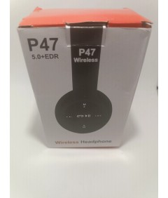 🎧 Słuchawki Bluetooth P47 – Składane, Mikrofon, FM, microSD! 🔊