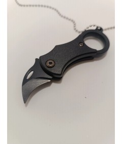 Mini Nóż Składany Cleaver z Łańcuszkiem
