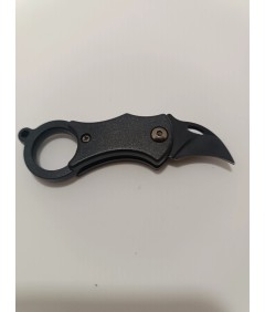 Mini nóż składany cleaver – EDC, z łańcuszkiem, stal nierdzewna