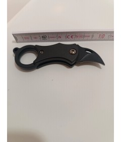 Mini nóż składany cleaver – EDC, z łańcuszkiem, stal nierdzewna