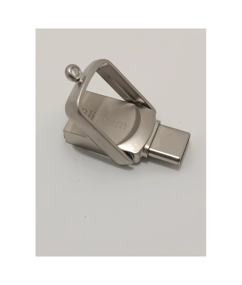 ⚙️ Metalowy pendrive 2w1 – do laptopa i telefonu! 📱💻
