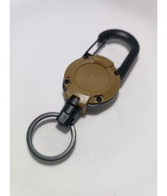 Brelok Teleskopowy Khaki z Linką 60 cm – Anti-Lost | alibdg.pl