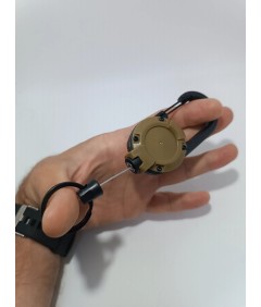 Brelok Teleskopowy Khaki z Linką 60 cm – Anti-Lost | alibdg.pl