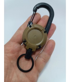 Brelok Teleskopowy Khaki z Linką 60 cm – Anti-Lost | alibdg.pl