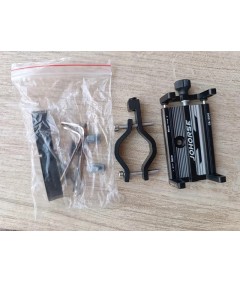 Uchwyt Rowerowy Vikefon 360° Czarny – Metalowy i Stabilny