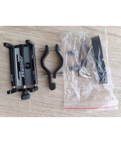 Uchwyt Rowerowy Vikefon 360° Czarny – Metalowy i Stabilny