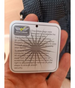 Torba na Laptopa Zoom CheckMate – Nowa, 15.6", Podróżna