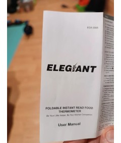 Termometr kuchenny ELEGIANT EOX-3305 z sondą LCD 🔥