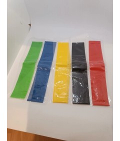 Zestaw 5 gum oporowych do ćwiczeń + pokrowiec 🎒 – AliBDG.pl