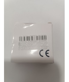 Mini termometr i higrometr LCD biały – 4,5 cm, pomiar temperatury i wi