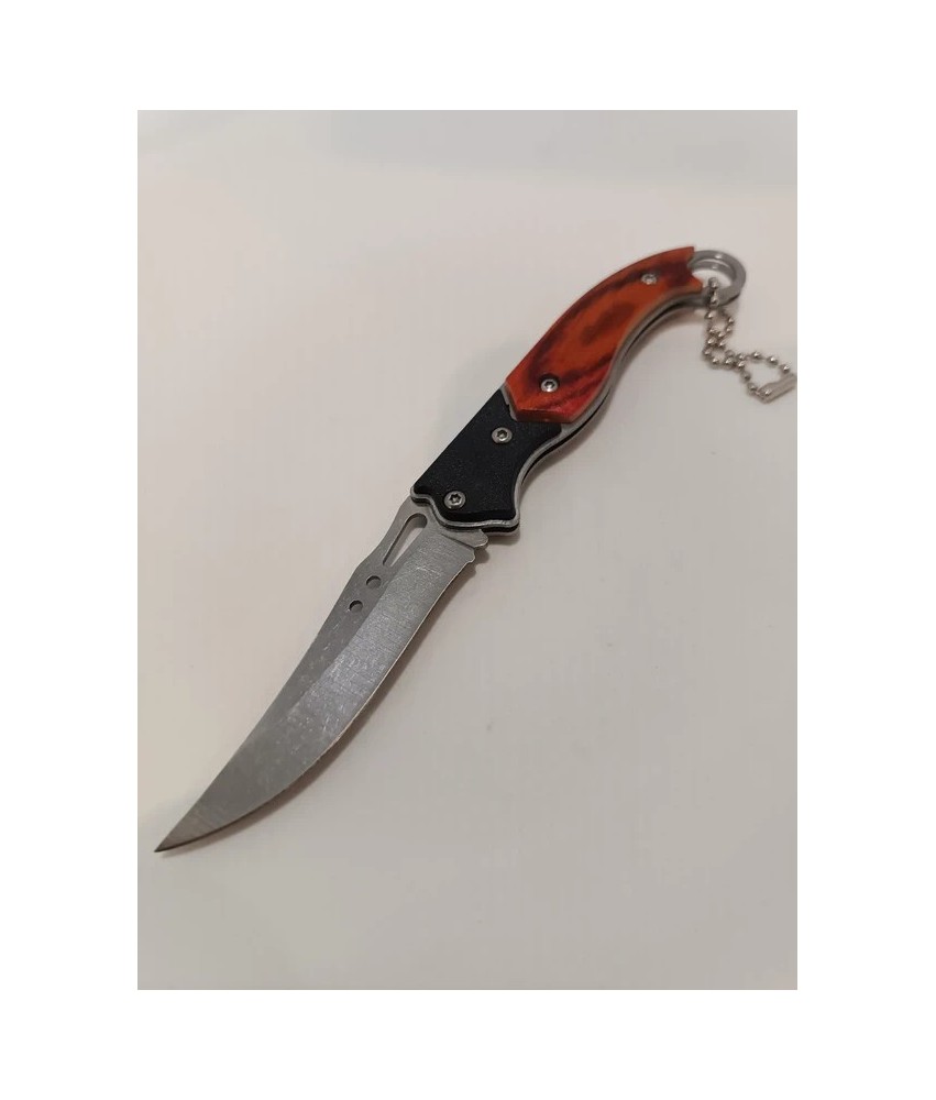 🪓 Kompaktowy nóż składany z łańcuszkiem – praktyczny gadżet EDC 🔪