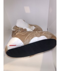 KicksKapcie beżowo-karmelowe kapcie sneakersy 35–44 antyslip