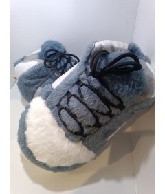 KicksKapcie kapcie sneakersy niebiesko-białe czarne sznurówki 35–44