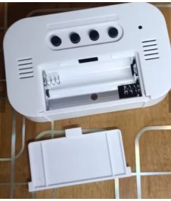 Cyfrowy budzik LED/LCD z podświetleniem drzemka kalendarz temperatura