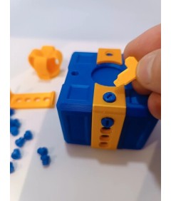 🎁 Pudełko–niespodzianka do unboxingu (druk 3D) — prezent, który robi „misję otwierania” 😄