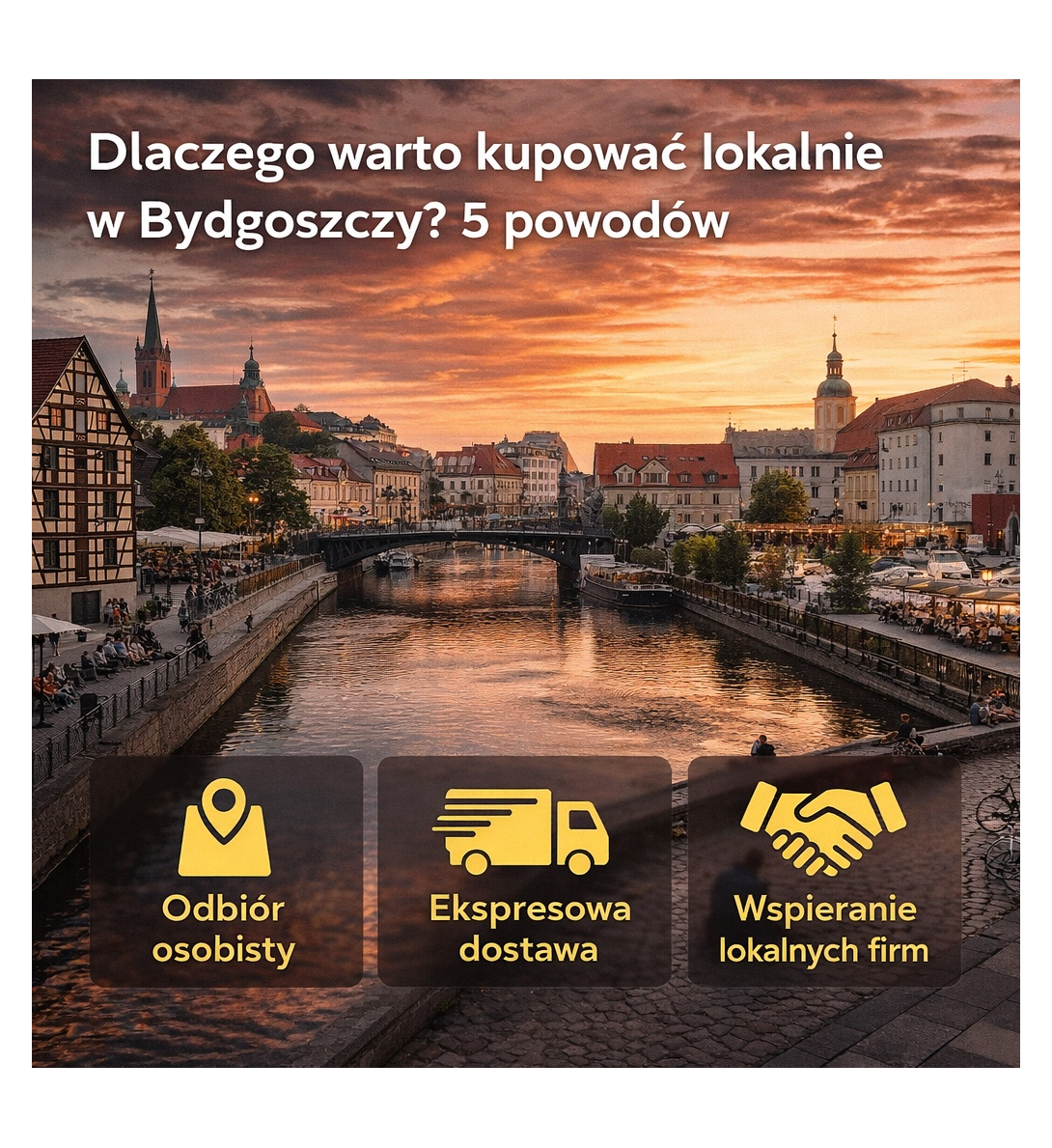 Zakupy lokalne w Bydgoszczy – odbiór osobisty i szybka wysyłka | AliBDG